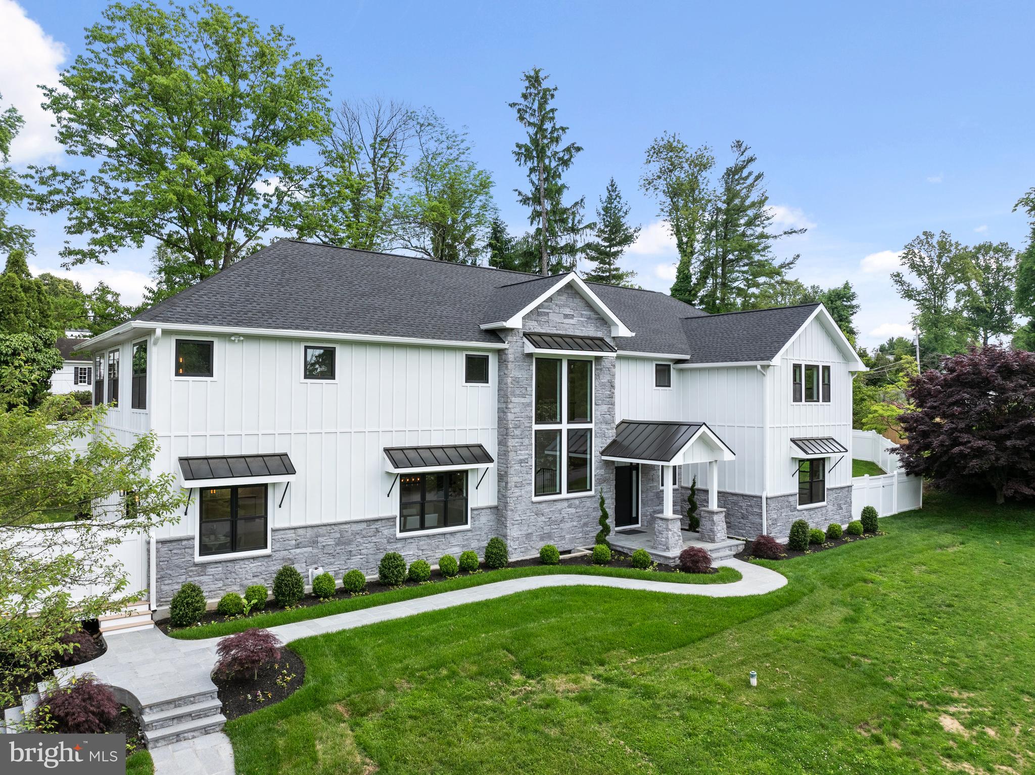 761 Mt Moro Road Villanova, PA 19085 - Photo 2 of 92 James Hardie Board and Baton Concrete Siding