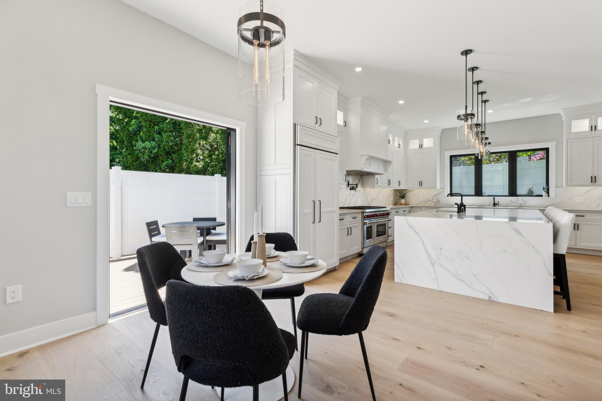 761 Mt Moro Road Villanova, PA 19085 - Photo 26 of 92 a view of a dining room with furniture window and outside view