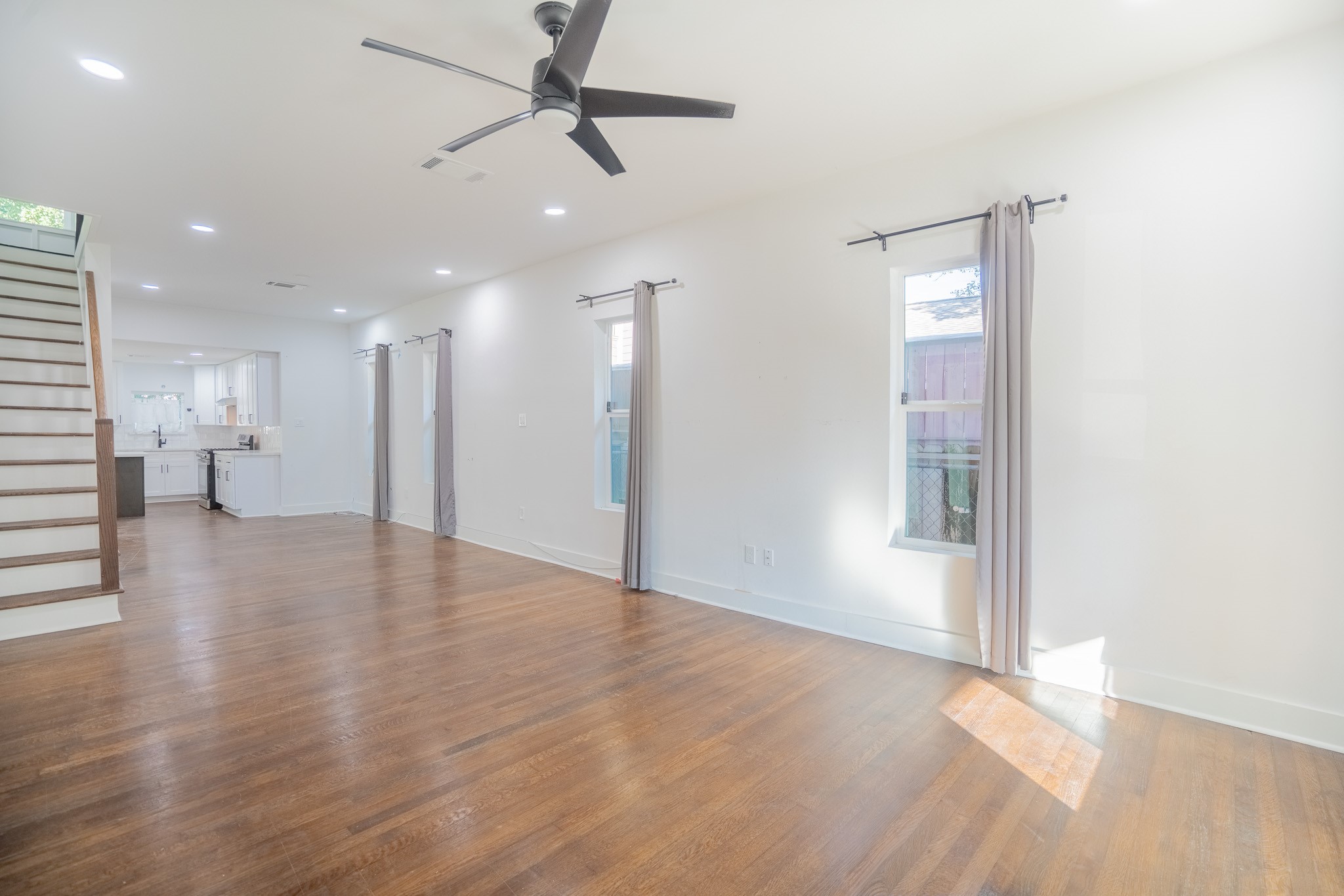 7305 Capitol Street Houston, TX 77011 - Photo 3 of 16 a view of a kitchen with a sink and a window