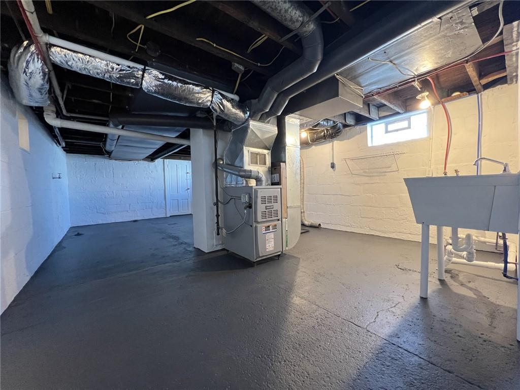 37 Lebanon Avenue Uniontown, PA 15401 - Photo 11 of 15 a view of a storage room with an empty space