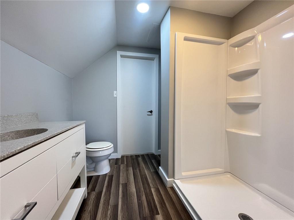 37 Lebanon Avenue Uniontown, PA 15401 - Photo 10 of 15 a bathroom with a toilet and a shower