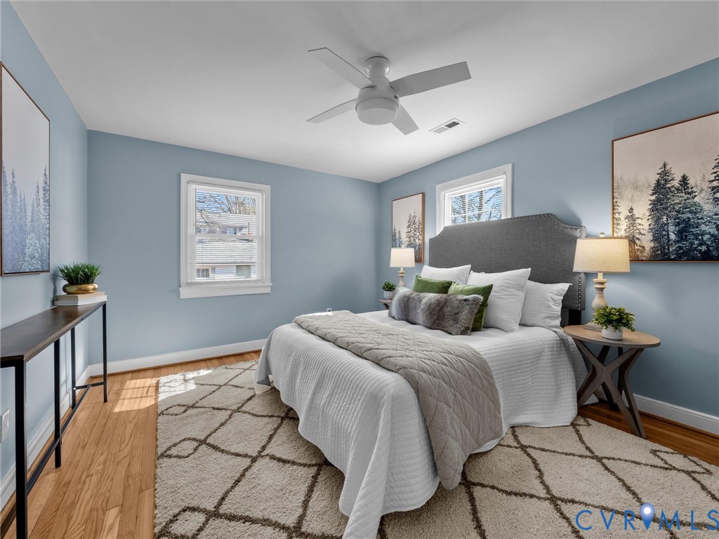 6715 Galaxie Road Henrico, VA 23228 - Photo 18 of 40 a bedroom with bed and a window