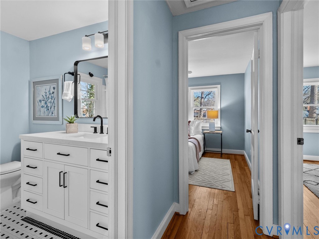 6715 Galaxie Road Henrico, VA 23228 - Photo 28 of 40 a view of a bedroom from a hallway