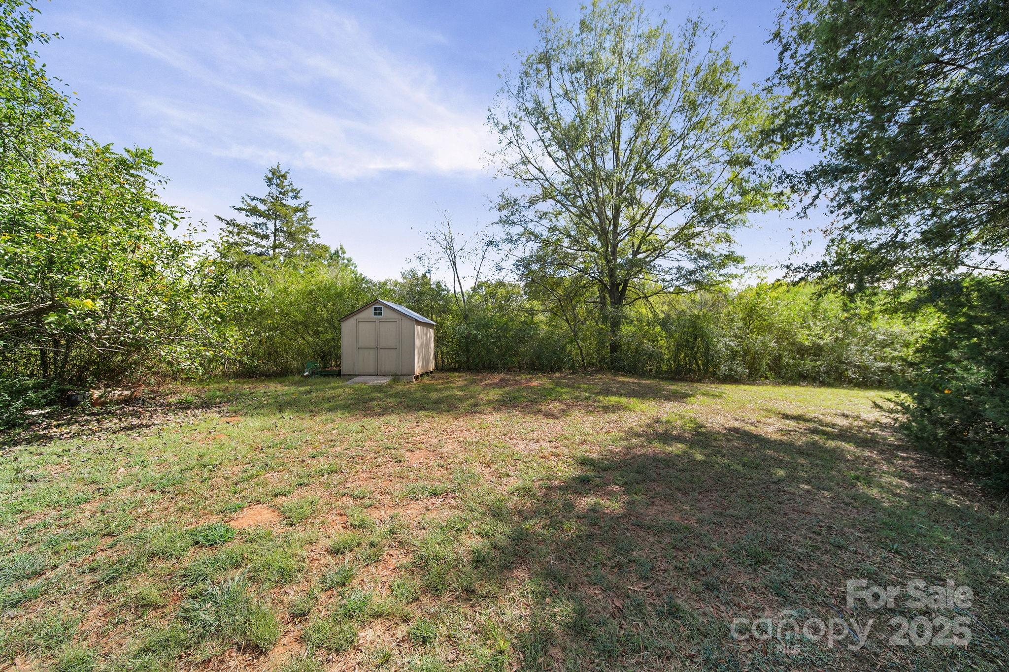 1723 Faulks Church Road Marshville, NC 28103 - Photo 9 of 27 a backyard of a house with lots of green space