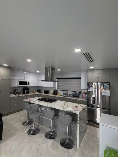 20465 Southwest 200th Street Miami, FL 33187 - Photo 36 of 36 a kitchen with a sink stainless steel appliances and cabinets