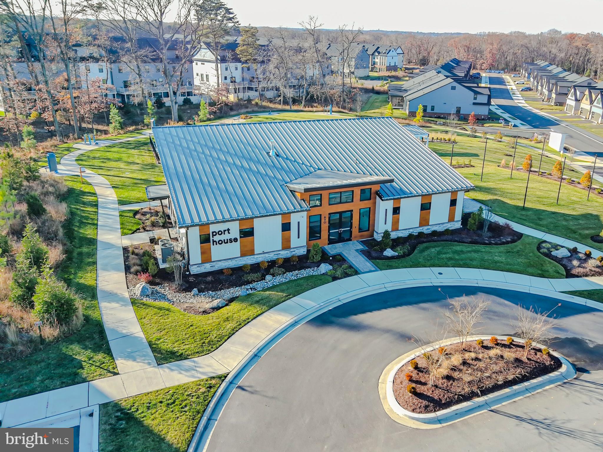 822 Teacher MItchell Road Glen Burnie, MD 21060 - Photo 45 of 53 an aerial view of a house with swimming pool and a yard