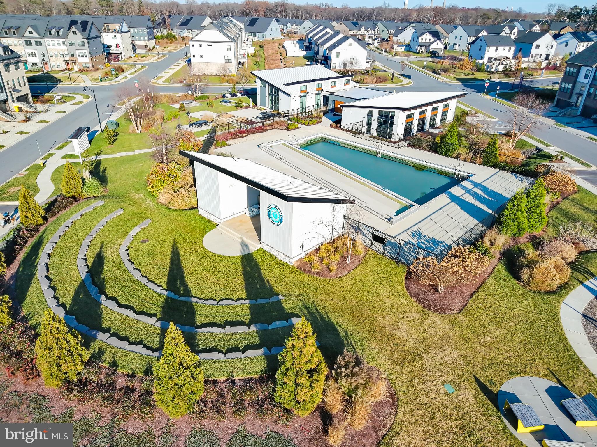 822 Teacher MItchell Road Glen Burnie, MD 21060 - Photo 46 of 53 an aerial view of a house with swimming pool
