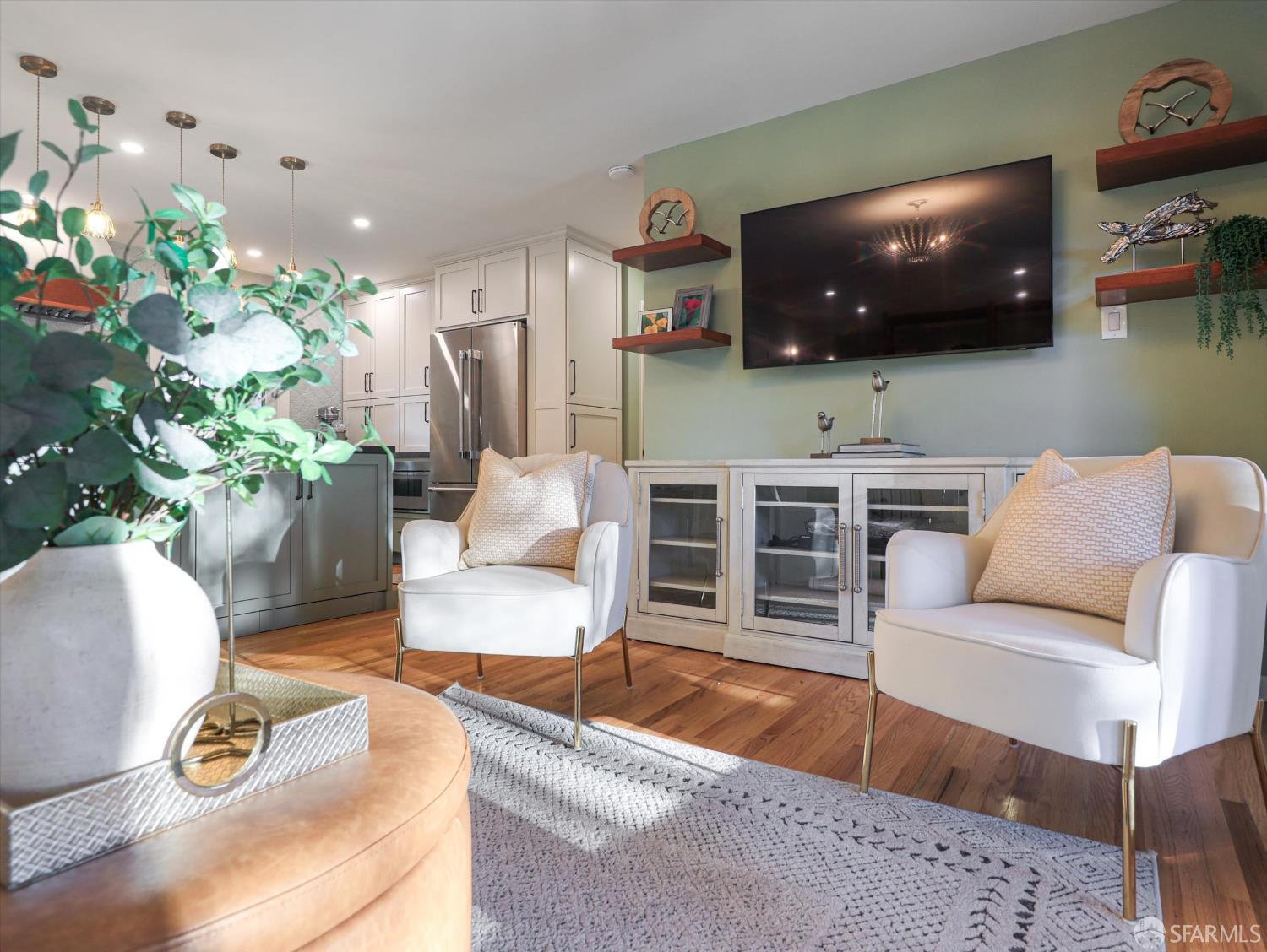 1773 Pinetree Court Concord, CA 94521 - Photo 12 of 37 a living room with furniture and a flat screen tv