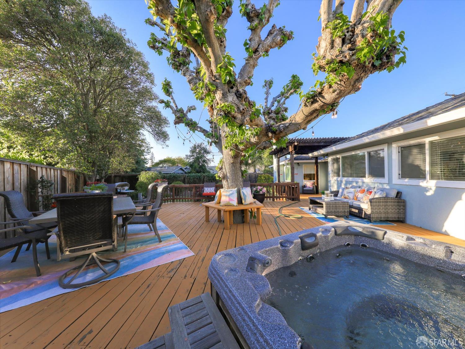 1773 Pinetree Court Concord, CA 94521 - Photo 27 of 37 a view of a backyard with sitting area