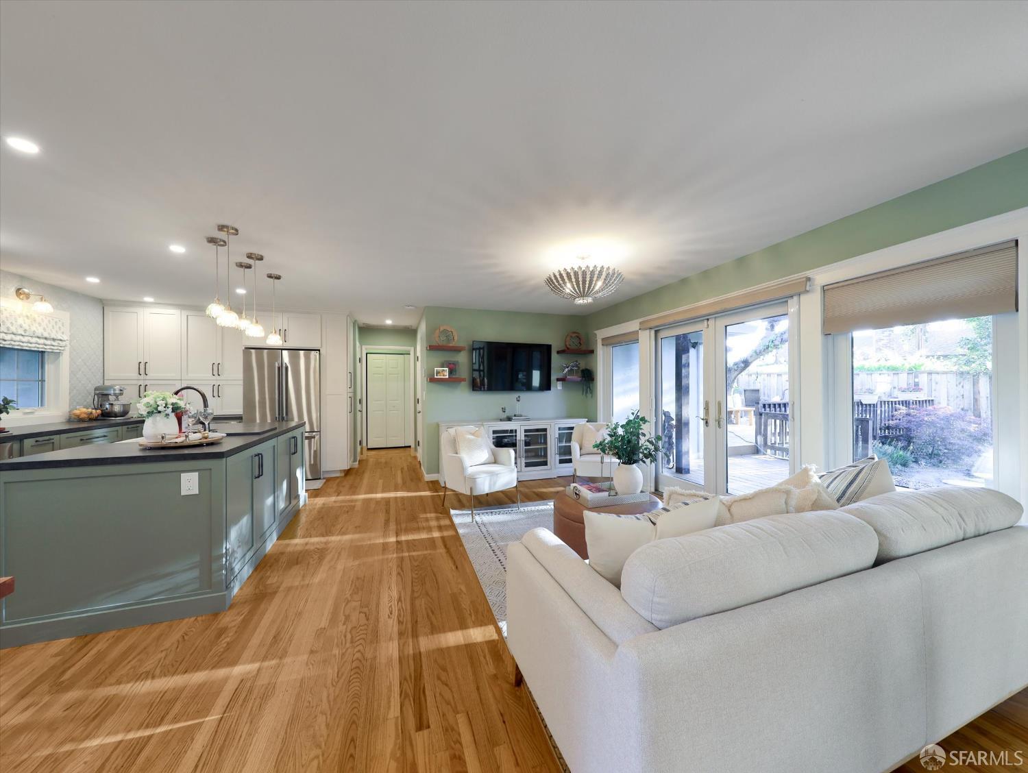 1773 Pinetree Court Concord, CA 94521 - Photo 9 of 37 a living room with large couches and flat screen tv