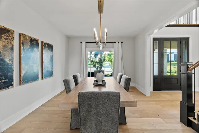 a living room with furniture fireplace and a flat screen tv