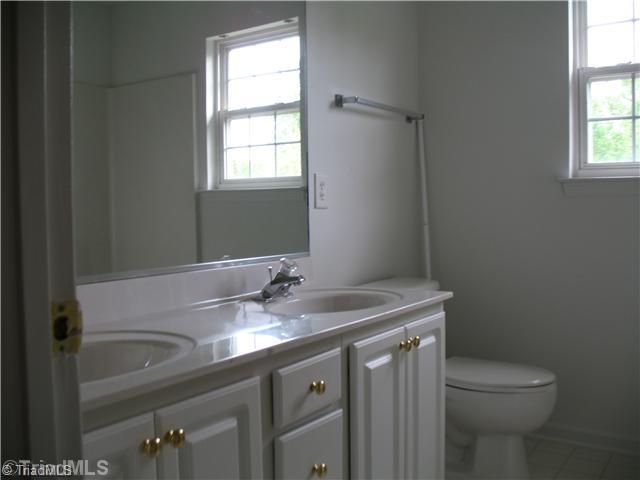 6105 Buckhorn Road Greensboro, NC 27410 - Photo 12 of 16 Bath. Full bath upper level with double vanity