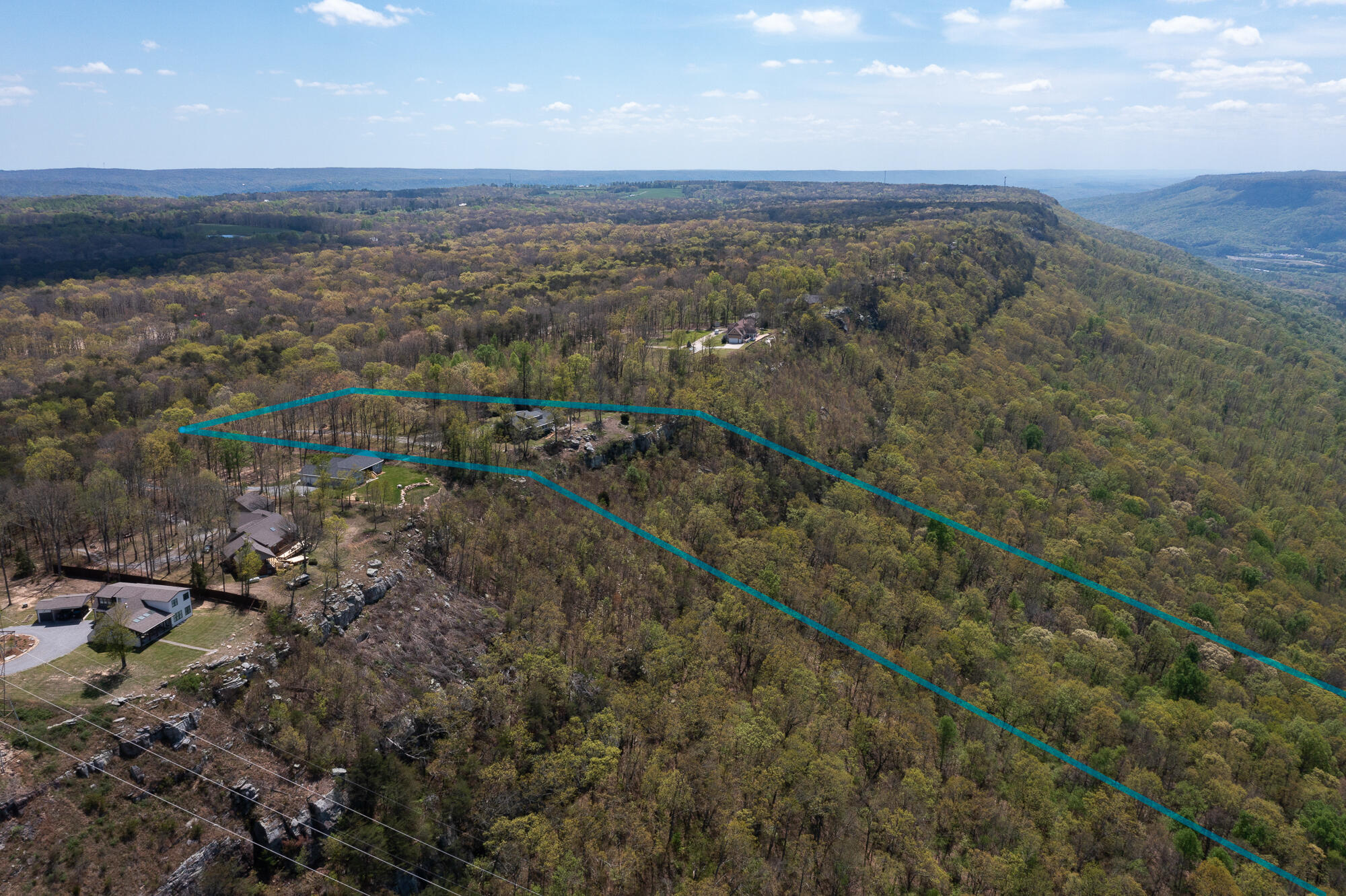 4391 Sunset Drive Rising Fawn, GA 30738 - Photo 60 of 86 20240415_4391Sunset_drone_HoltWebb_0487_