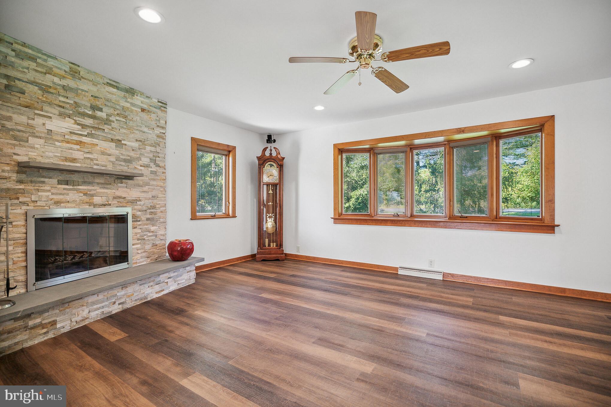 5922 Stoney Hill Road New Hope, PA 18938 - Photo 11 of 47 Living Room with Bay Window
