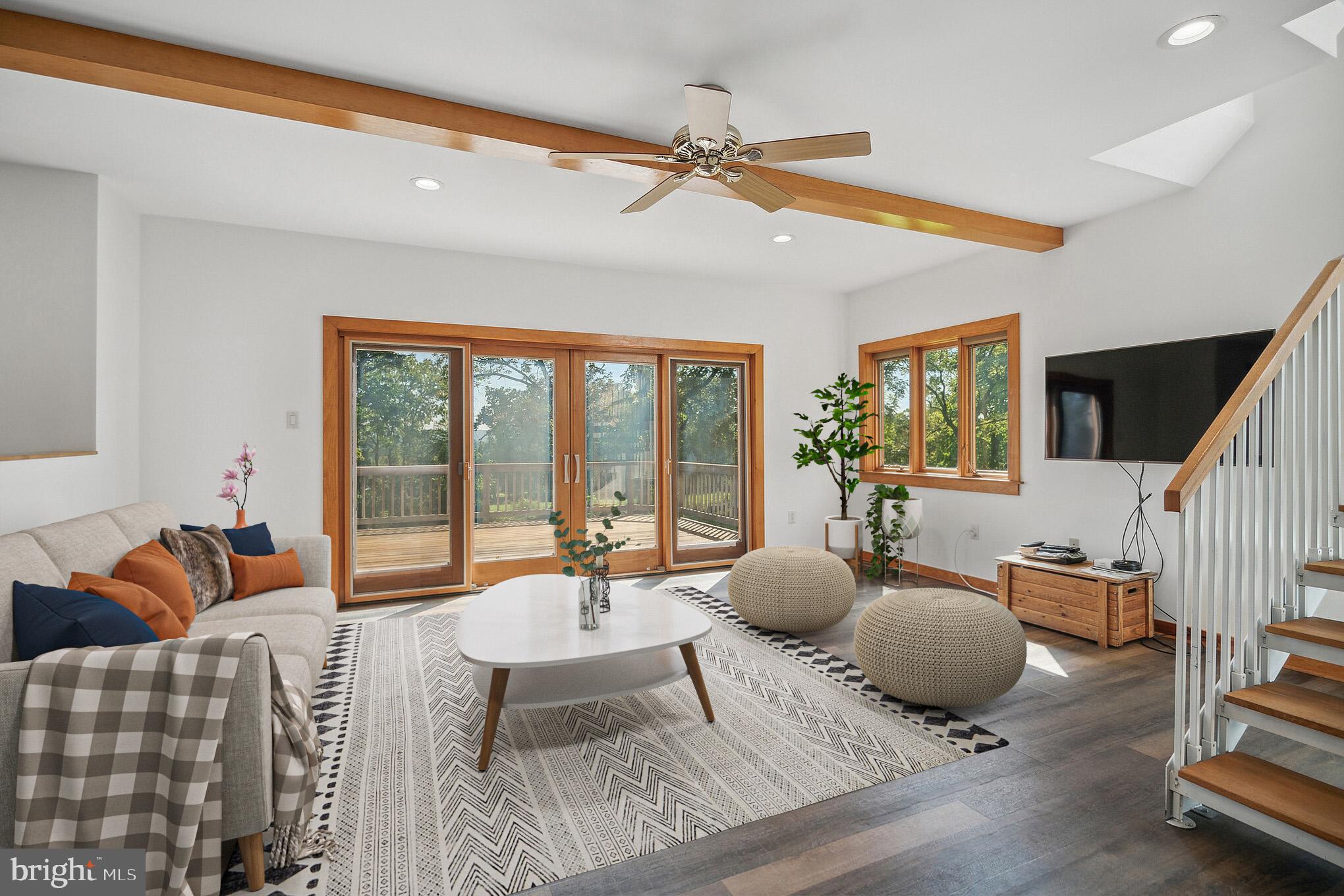 5922 Stoney Hill Road New Hope, PA 18938 - Photo 15 of 47 Virtually Staged Family Room