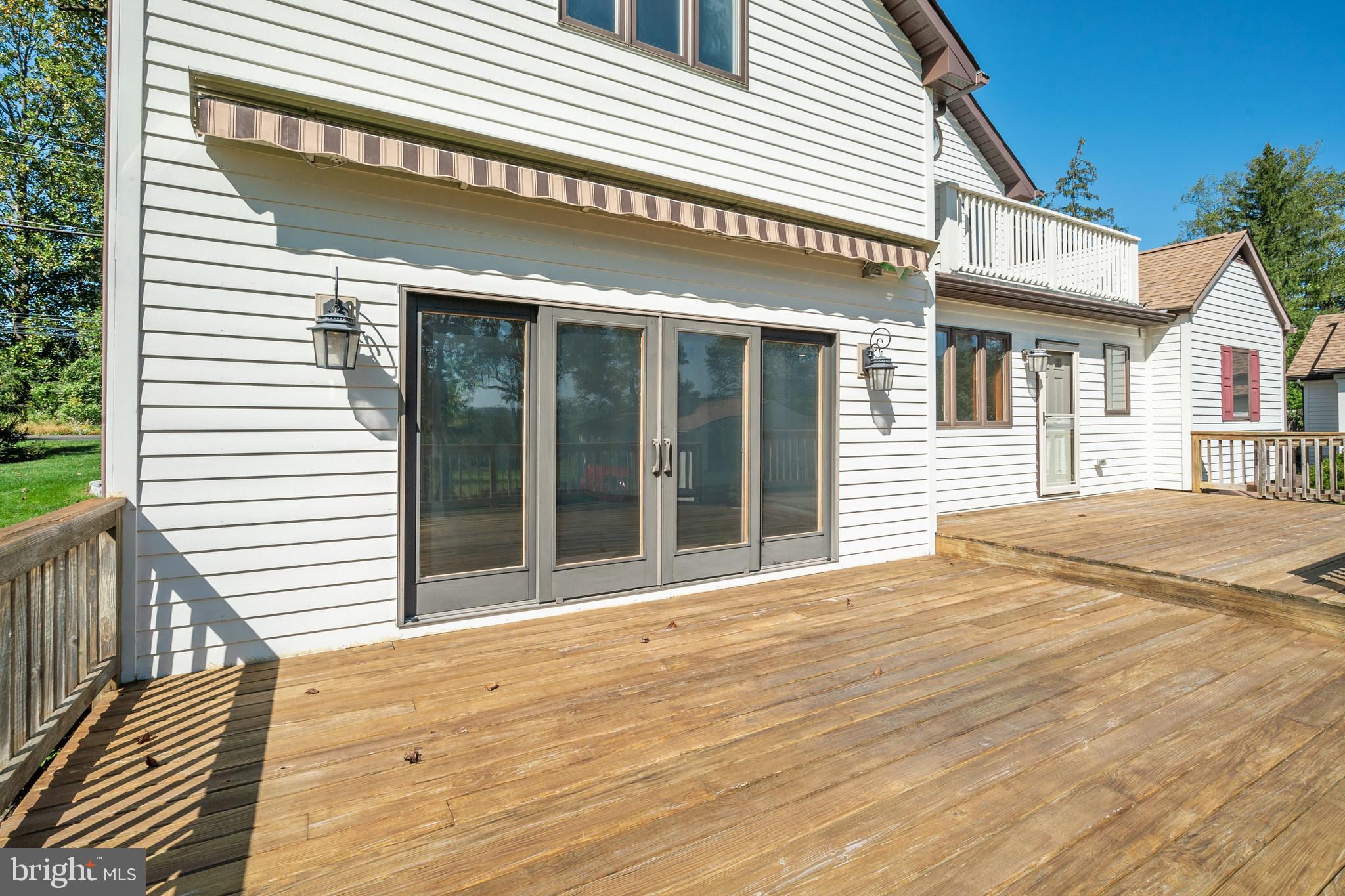 5922 Stoney Hill Road New Hope, PA 18938 - Photo 31 of 47 Large back deck