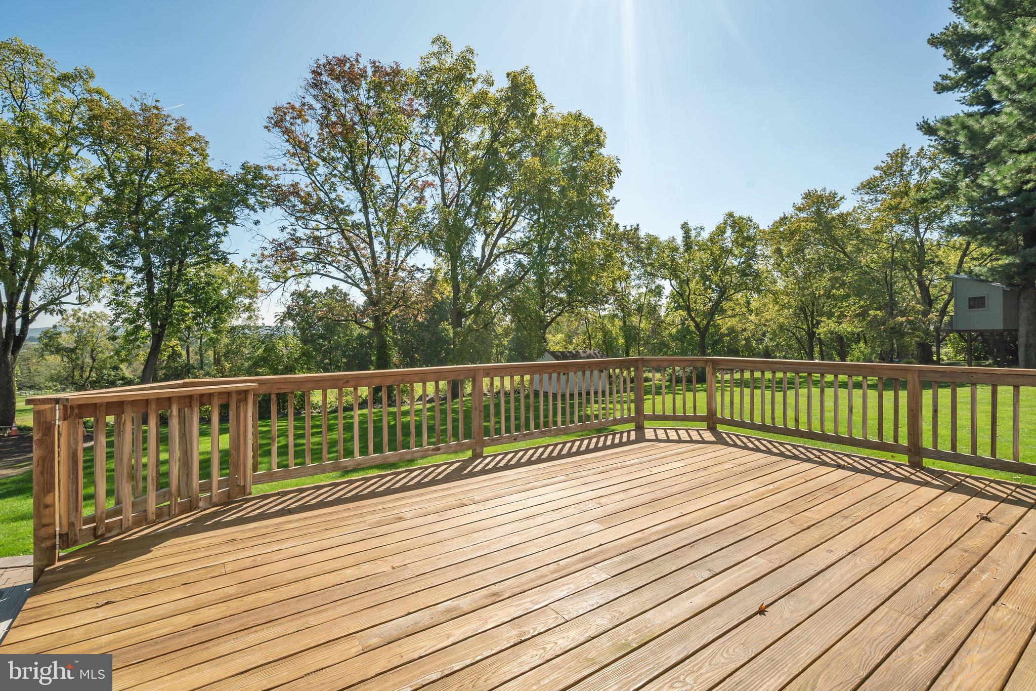5922 Stoney Hill Road New Hope, PA 18938 - Photo 32 of 47 Large back deck with beautiful view