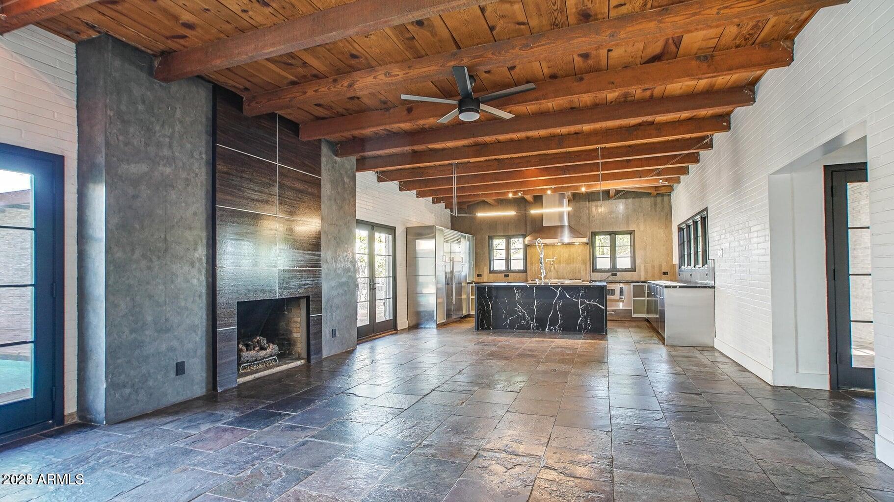 902 West Verde Lane Phoenix, AZ 85013 - Photo 18 of 44 a view of an empty room with a fireplace