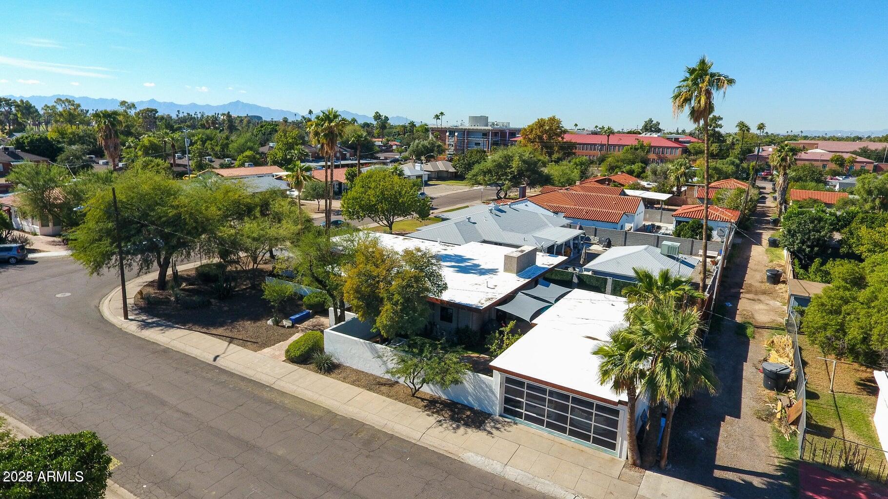 902 West Verde Lane Phoenix, AZ 85013 - Photo 42 of 44 an aerial view of a house with a garden
