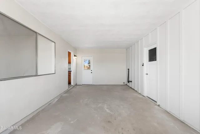 a view of empty room