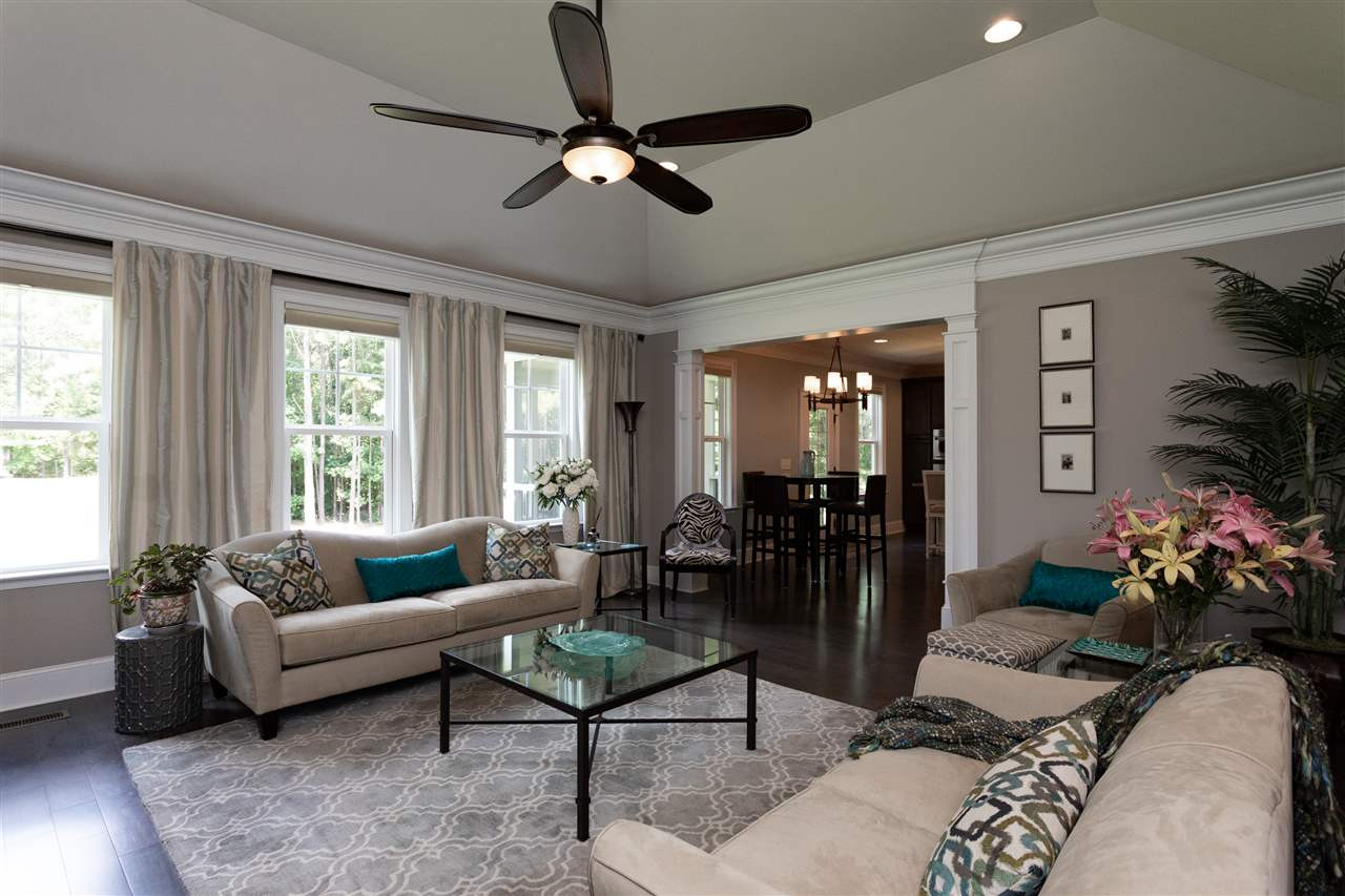 1224 Harrison Ridge Road Wake Forest, NC 27587 - Photo 25 of 25 Open floor plan with lots of light overlooking private backyard. Family Room