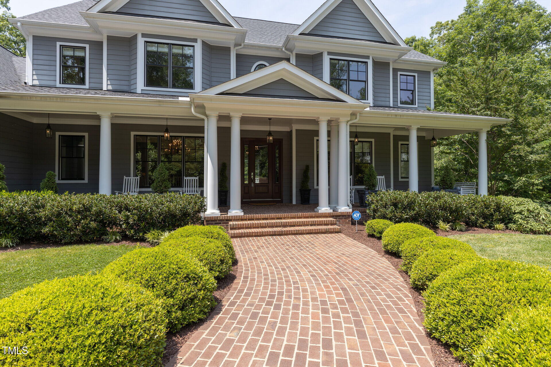 235 Parker Road Chapel Hill, NC 27517 - Photo 2 of 63 front view of a house with a yard