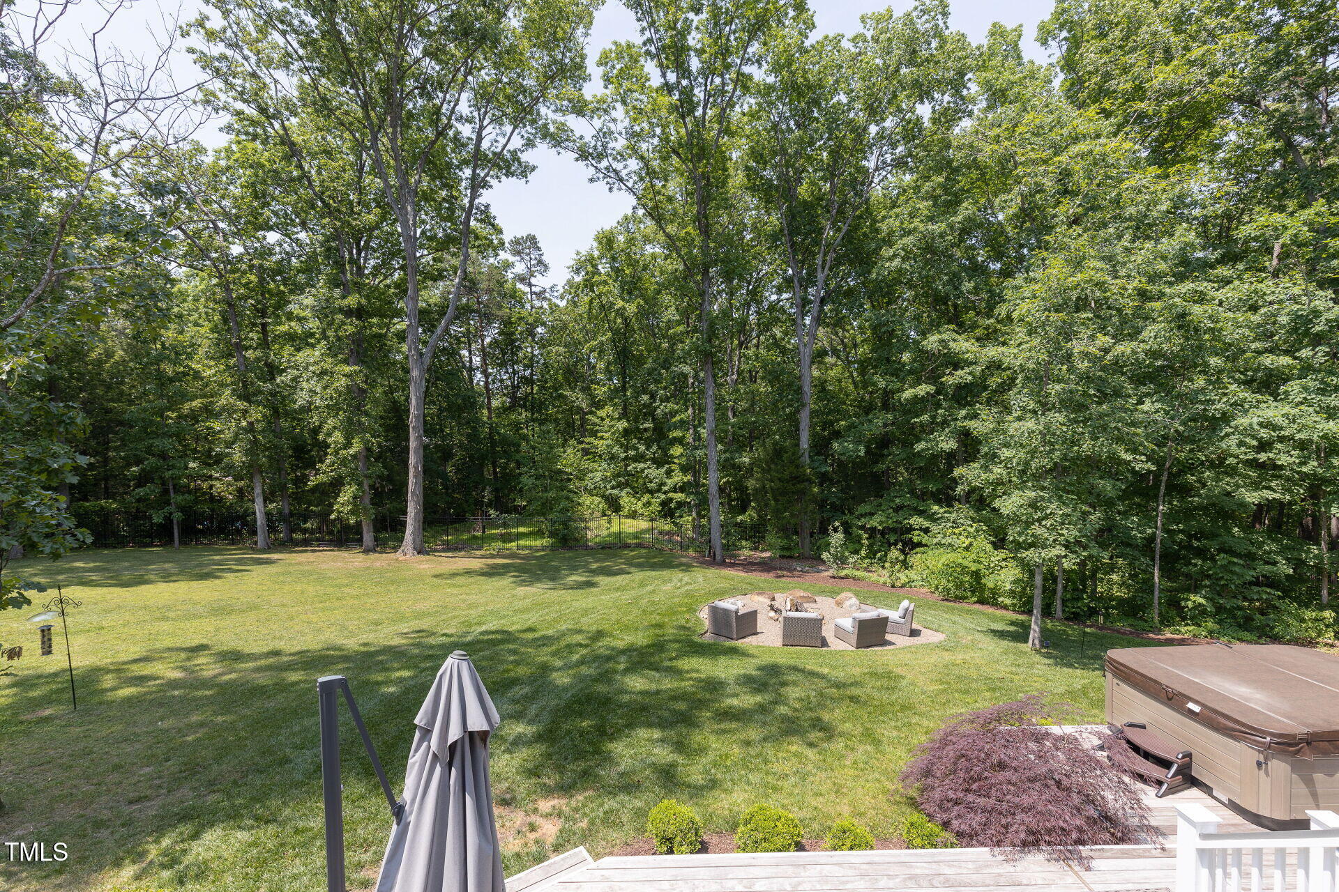235 Parker Road Chapel Hill, NC 27517 - Photo 54 of 63 a view of a yard with pool