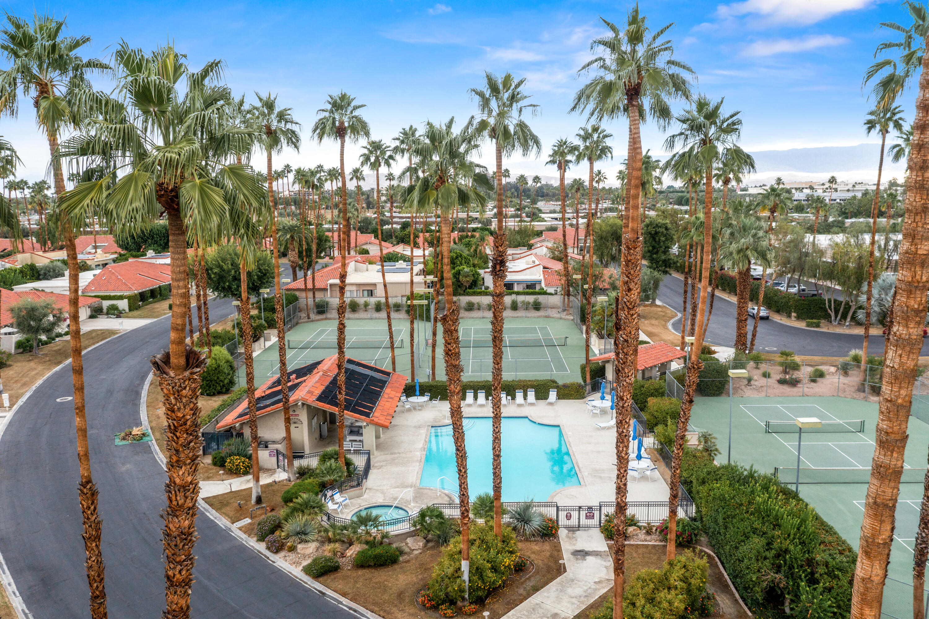 87 Magdalena Drive Rancho Mirage, CA 92270 - Photo 36 of 37 Community Pool/Tennis