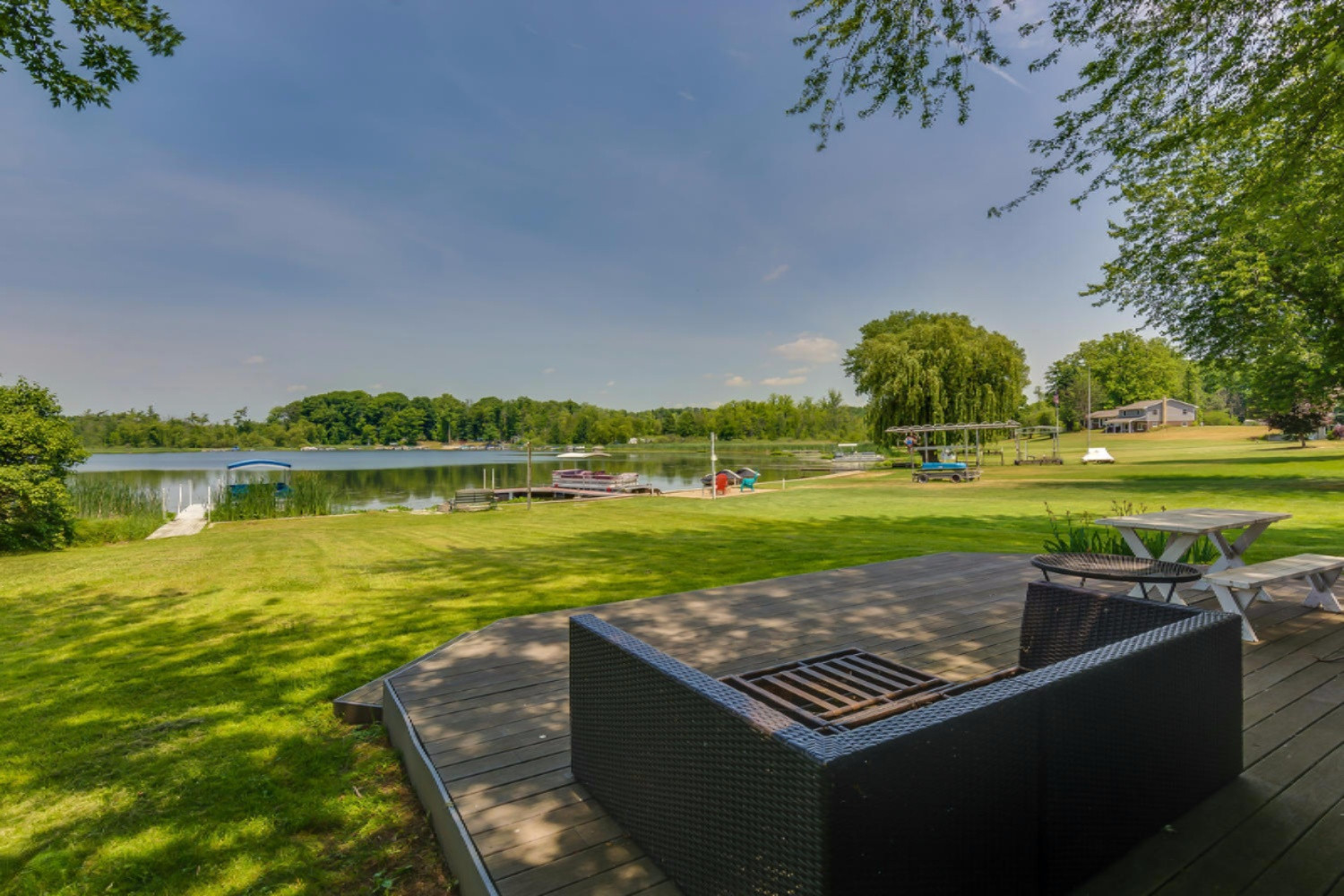 50027 Red Run Road Marcellus, MI 49067 - Photo 13 of 31 LakeSide Deck