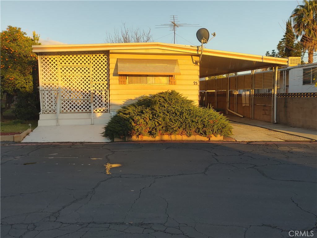 13645 5th Street, Unit 75 Yucaipa, CA 92399 - Photo 2 of 12 a view of backyard and tree
