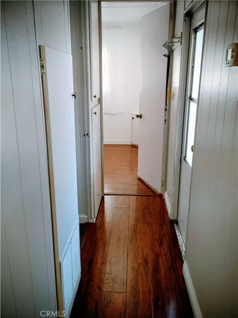 wooden floor in a gallery