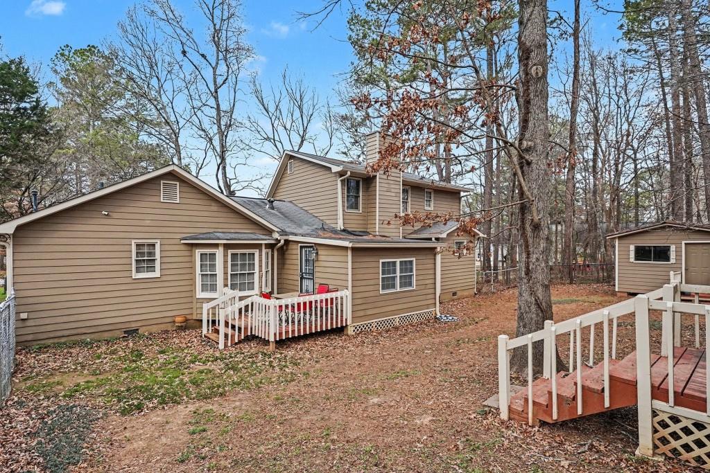 114 Copeland Lane Stockbridge, GA 30281 - Photo 32 of 40 a front view of a house with garden