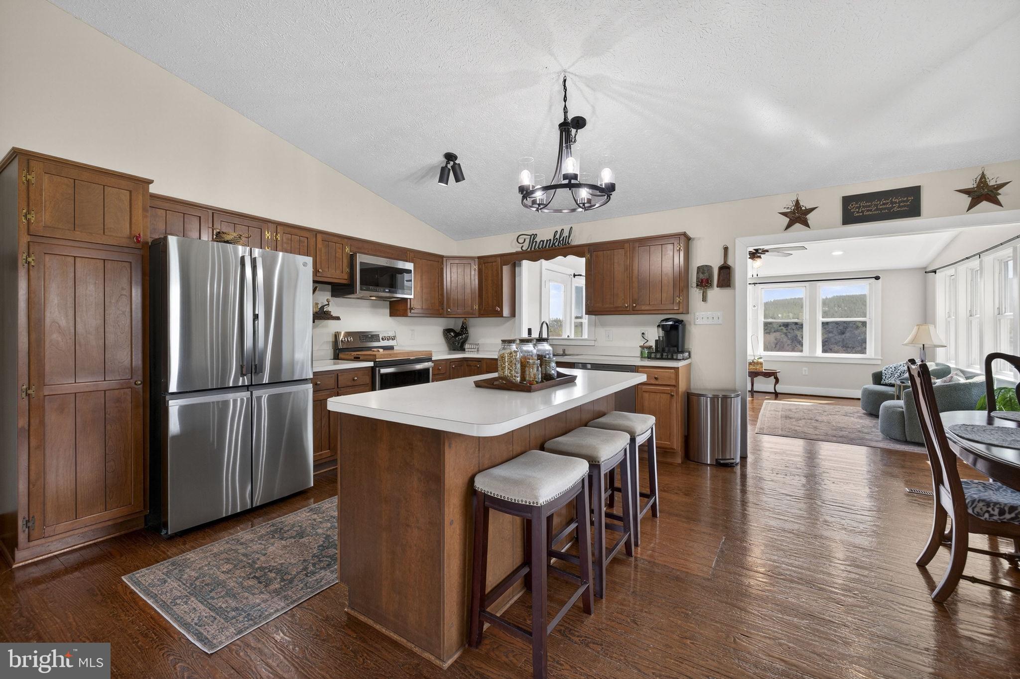 740 Whitacre Road Gore, VA 22637 - Photo 15 of 95 Spacious Kitchen with Island