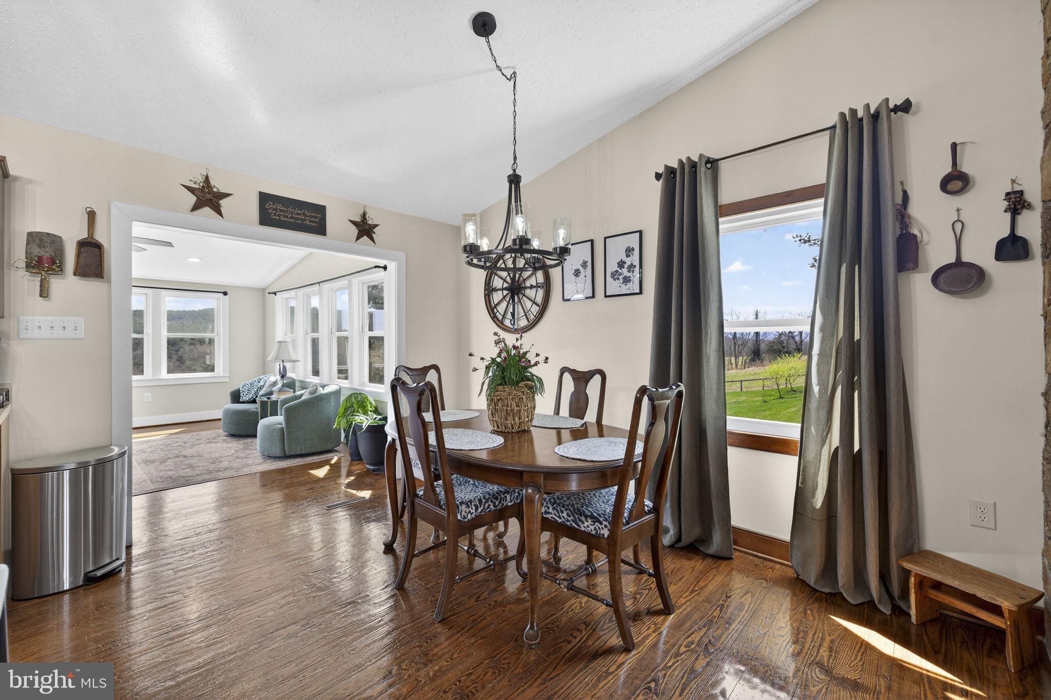 740 Whitacre Road Gore, VA 22637 - Photo 20 of 95 Dining / Open to Rear Sunroom