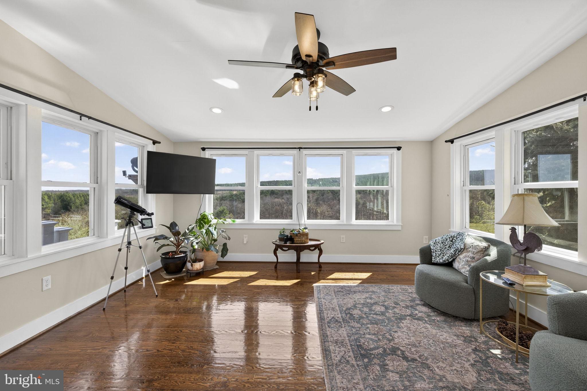 740 Whitacre Road Gore, VA 22637 - Photo 23 of 95 Gorgeous Sunroom with Mountain Views and Light