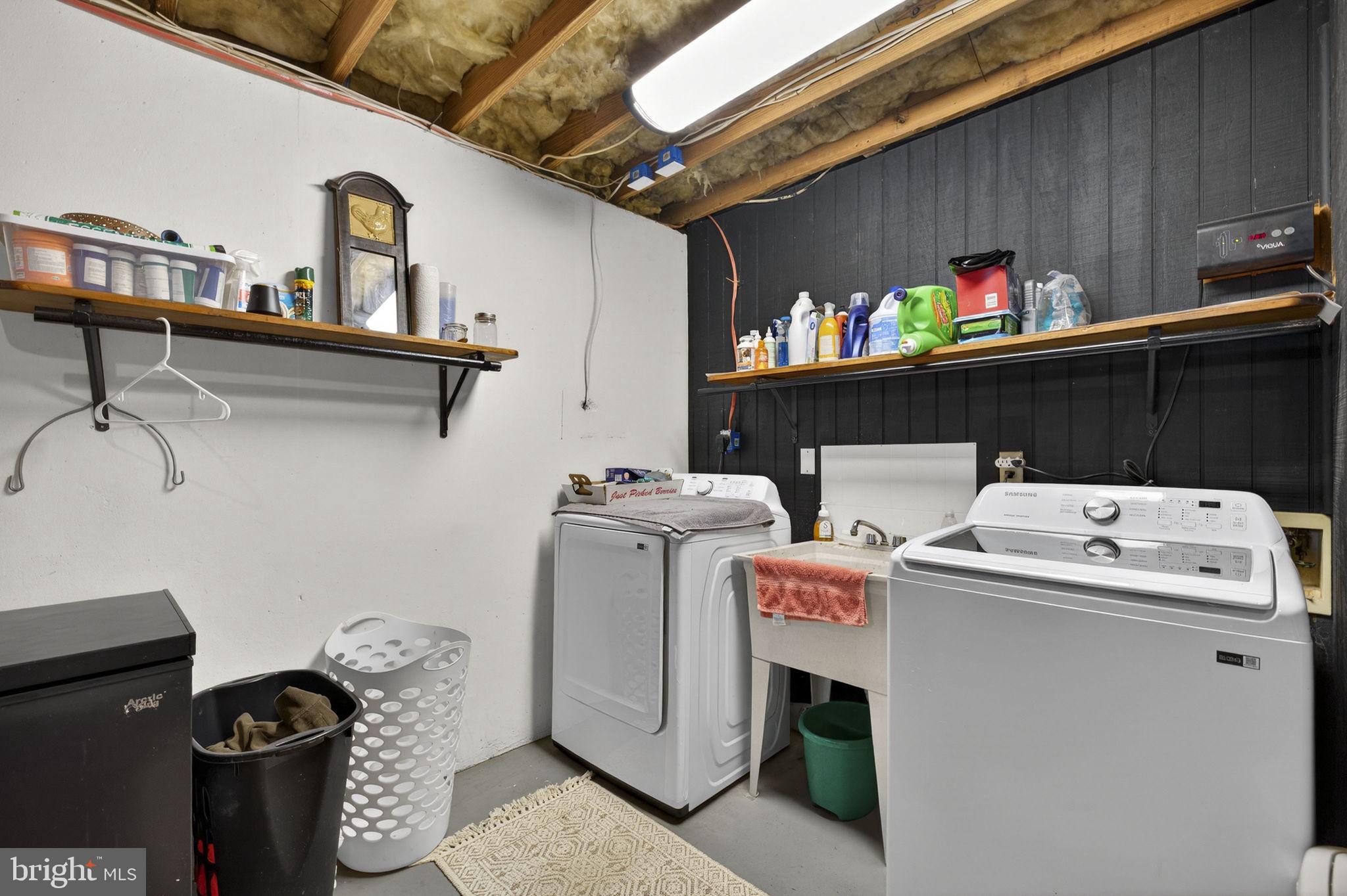 740 Whitacre Road Gore, VA 22637 - Photo 57 of 95 Lower Level Laundry Room