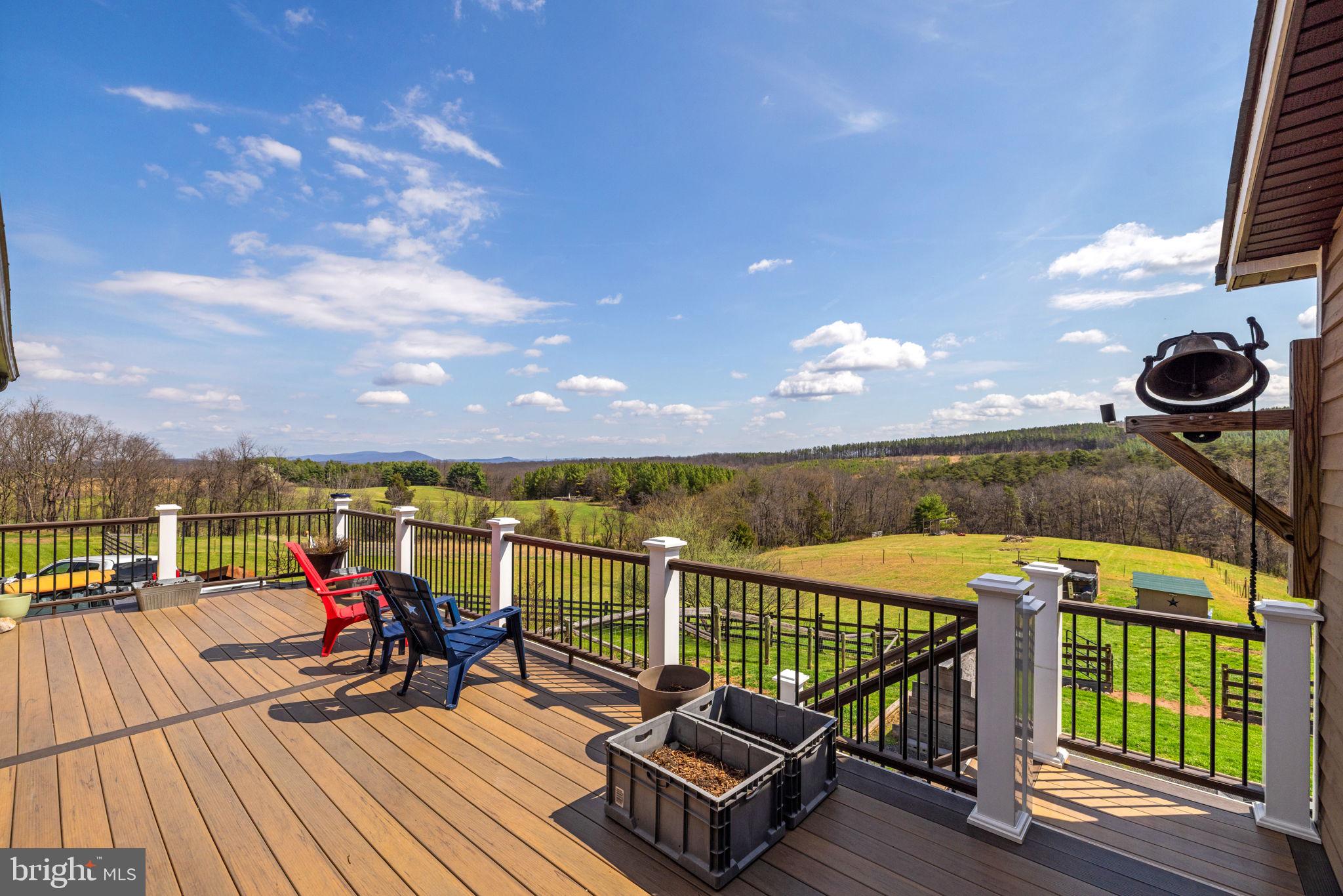740 Whitacre Road Gore, VA 22637 - Photo 59 of 95 Spacious Rear Composite Deck with Mountain Views