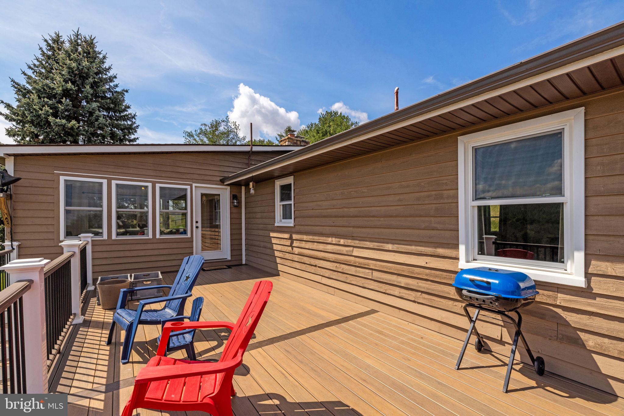 740 Whitacre Road Gore, VA 22637 - Photo 60 of 95 Spacious Deck for Outdoor Entertaining and Living