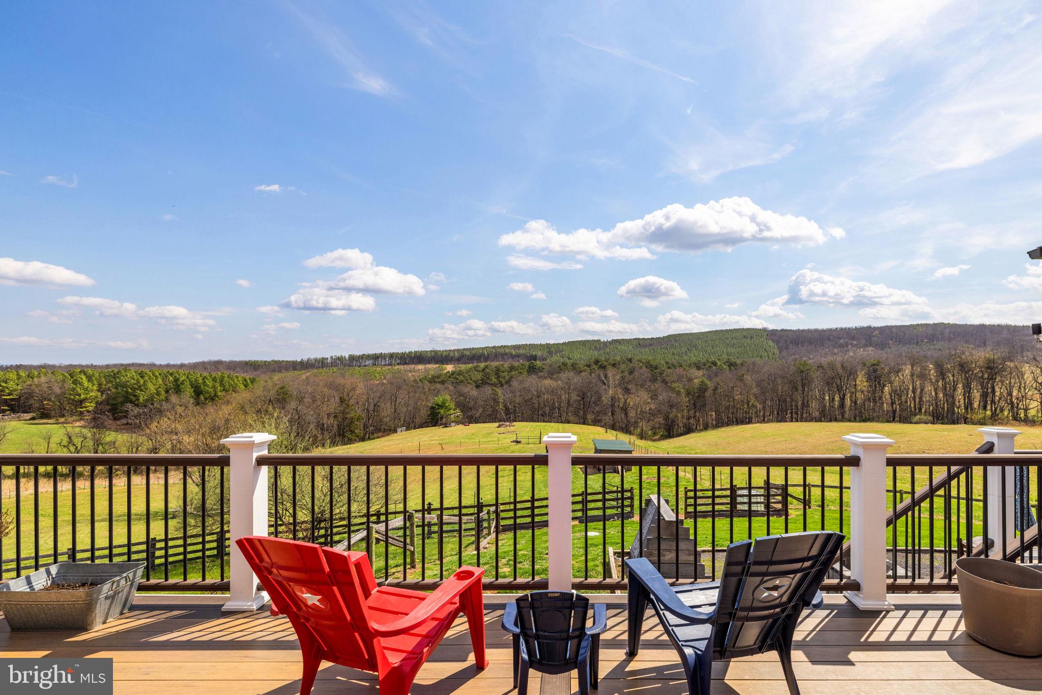 740 Whitacre Road Gore, VA 22637 - Photo 62 of 95 Spacious Rear Composite Deck with Mountain Views