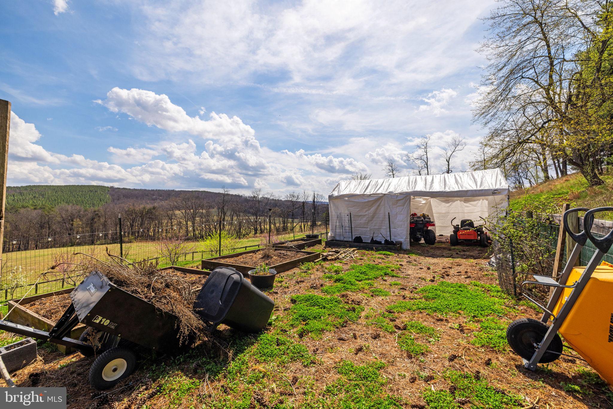 740 Whitacre Road Gore, VA 22637 - Photo 76 of 95 Covered Storage and Access to Chicken Coupe
