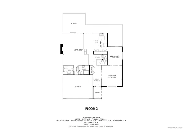 $1,350,000 | 9219 Inverness Road, Santee, CA 92071