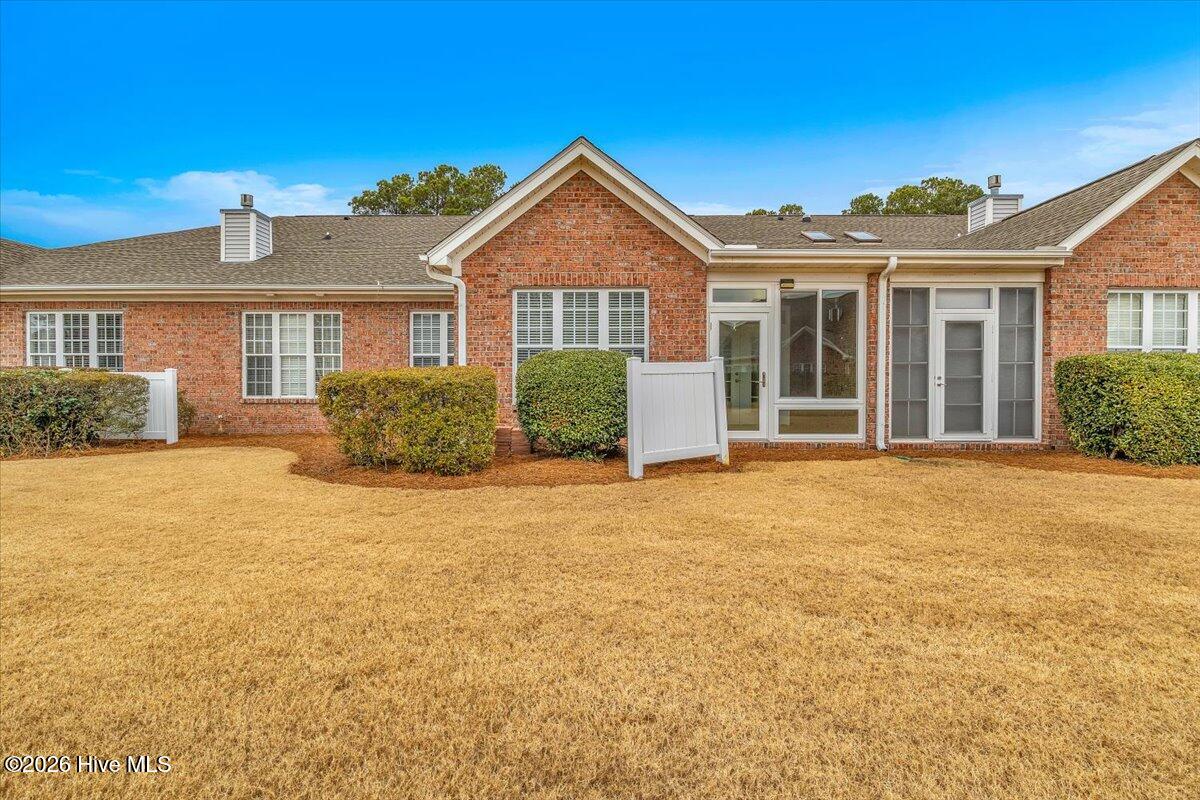 243 Windchime Way Leland, NC 28451 - Photo 41 of 68 Back of the townhouse