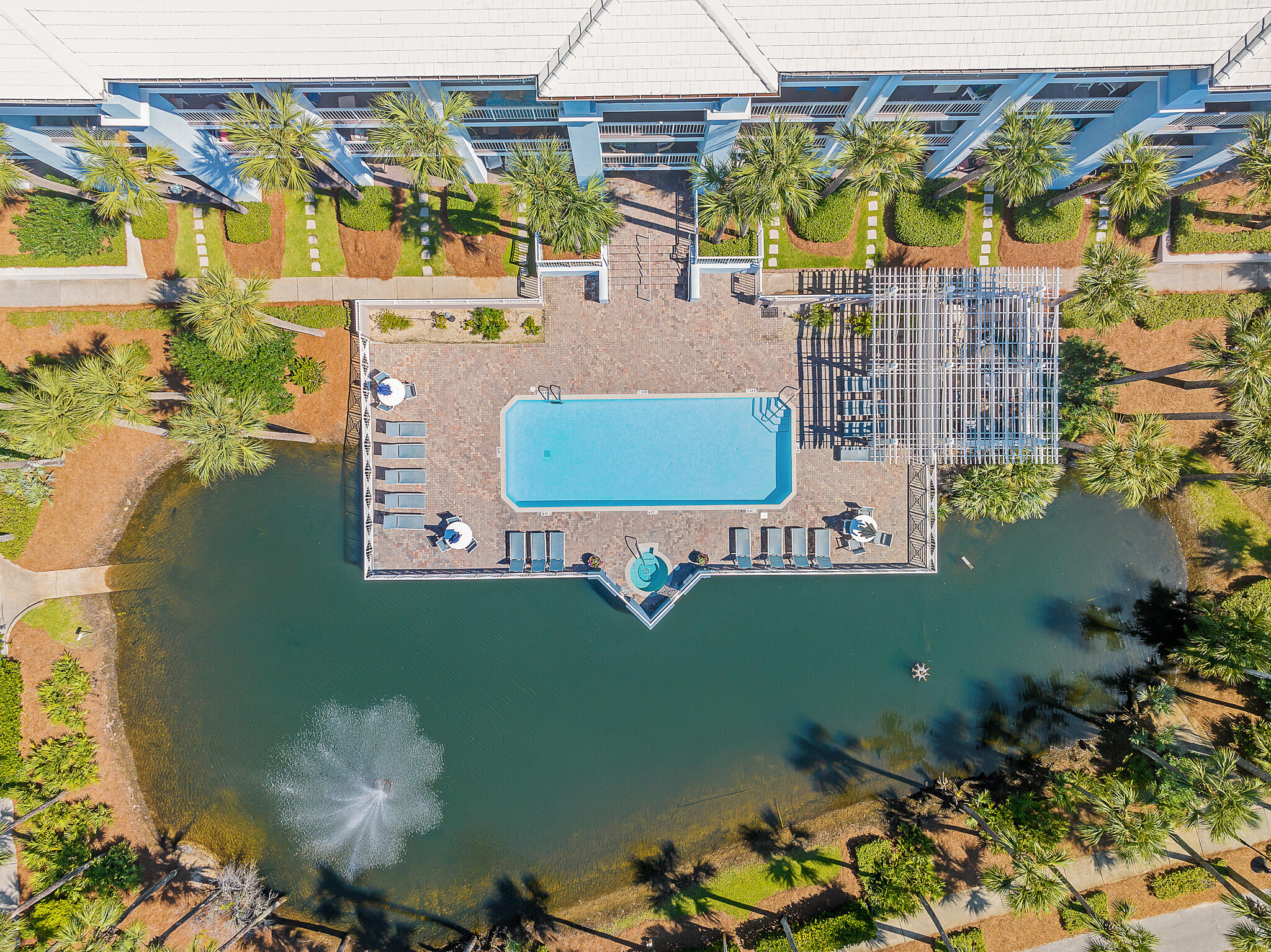 145 Spires Lane, Unit 411 Santa Rosa Beach, FL 32459 - Photo 6 of 44 an aerial view of residential houses with outdoor space