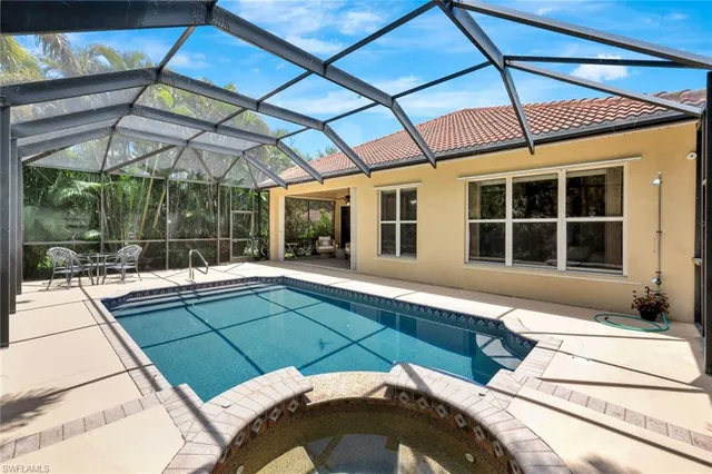 a house view with a outdoor space