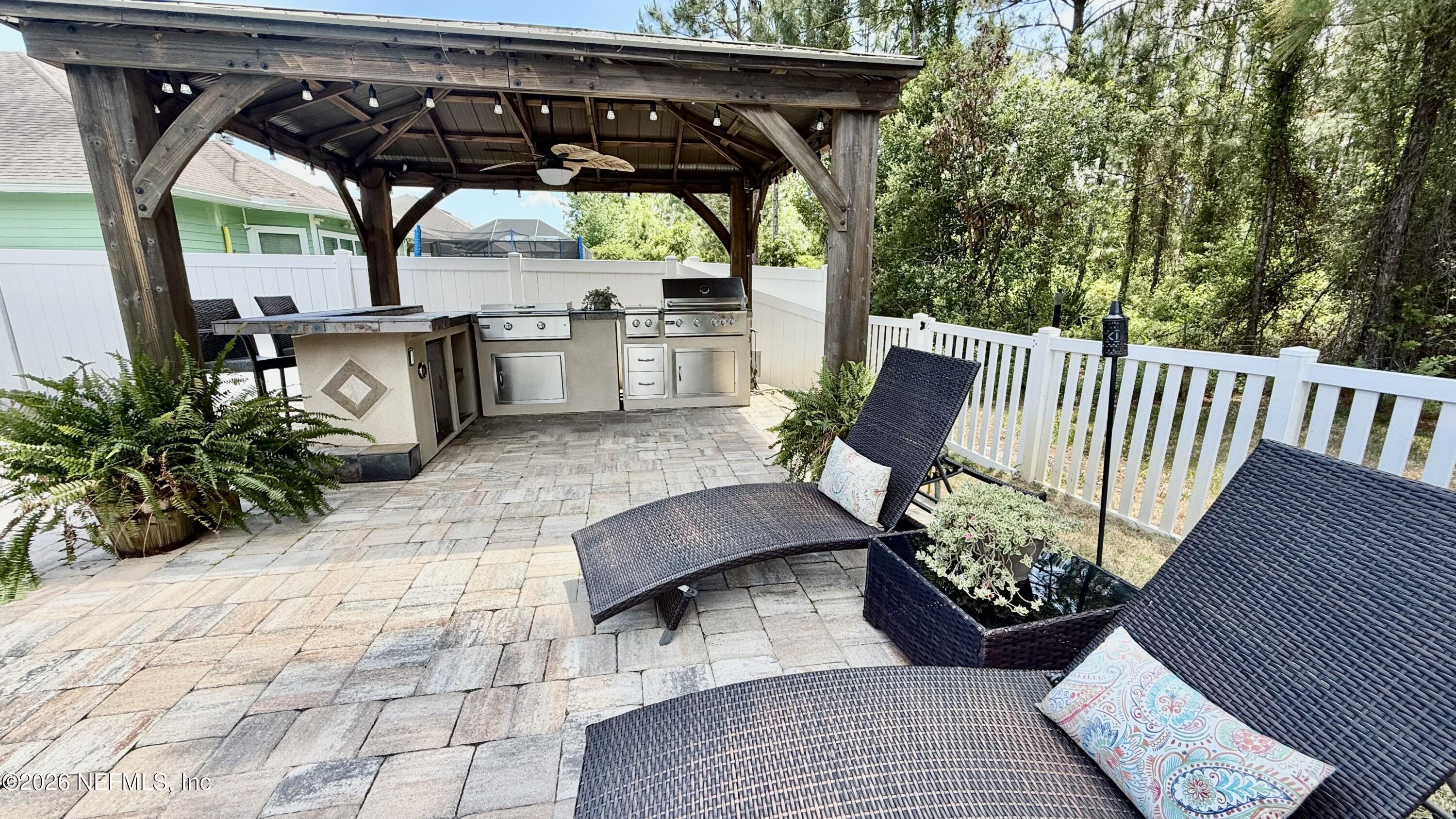 78643 Goldfinch Lane Yulee, FL 32097 - Photo 52 of 60 Paver Deck