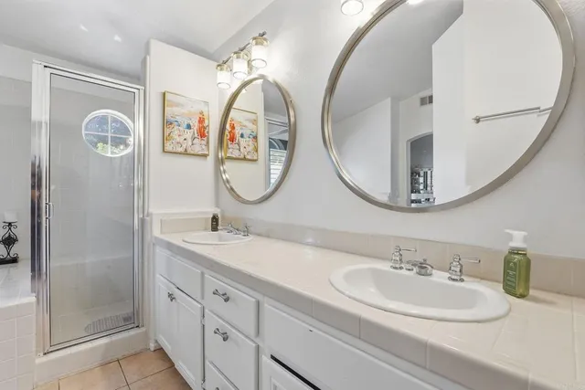 a view of a city with a lake