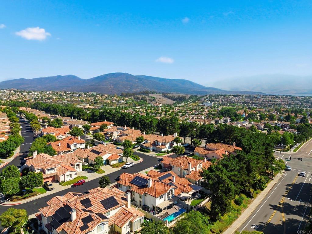 2505 Whispering Palms Loop Chula Vista, CA 91915 - Photo 39 of 45 an aerial view of residential houses with city view