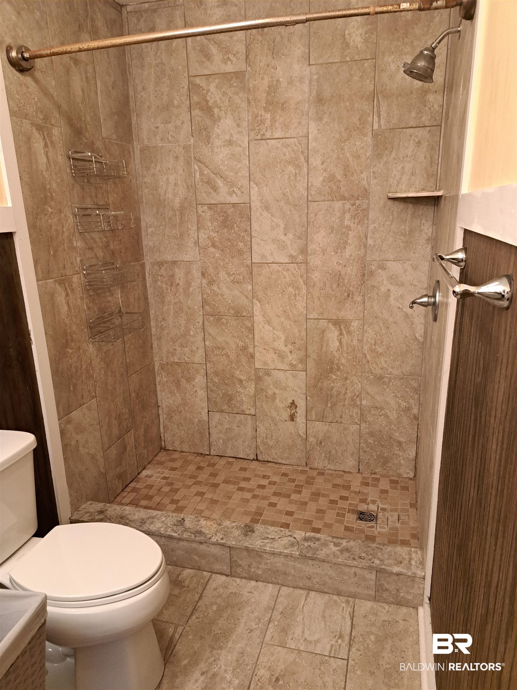 249 Newton Parkway Evergreen, AL 36401 - Photo 14 of 28 Bathroom with a shower stall and vanity