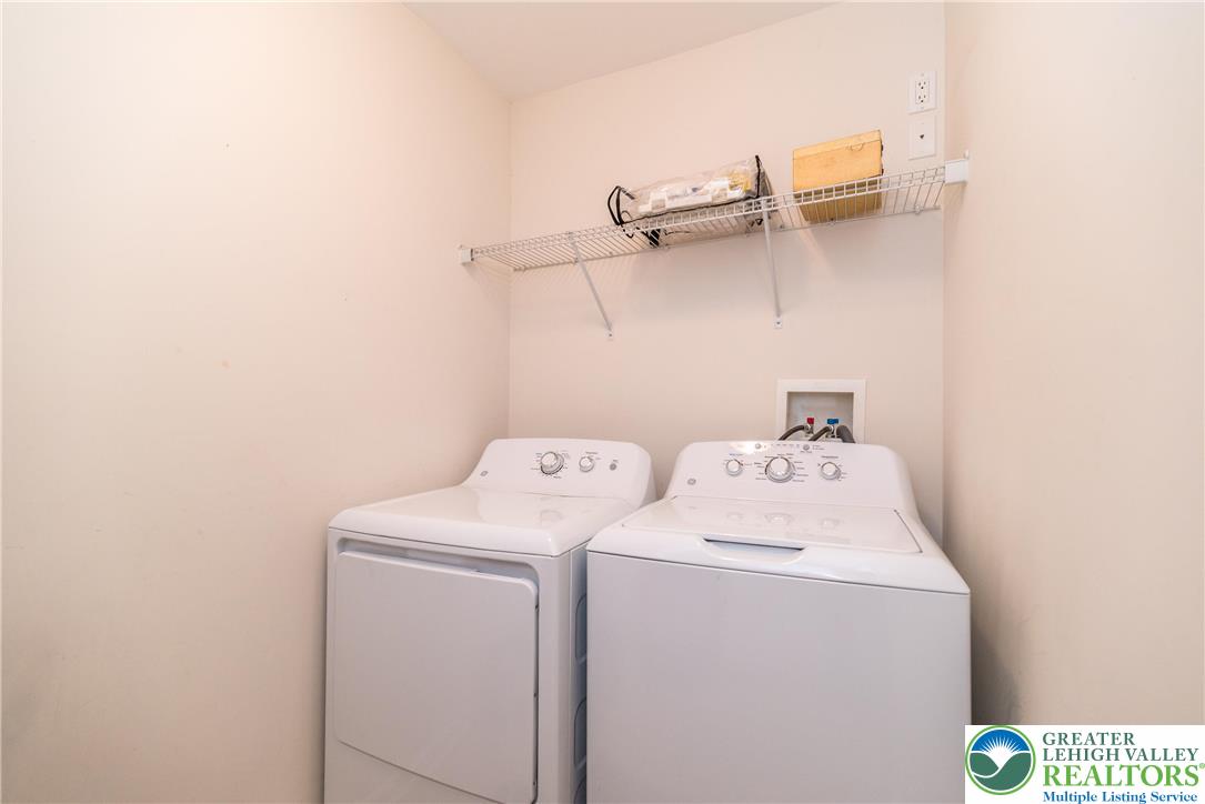 3540 Lenape Lane Emmaus, PA 18049 - Photo 21 of 29 Second floor laundry and washer/dryer remain