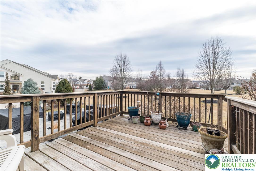3540 Lenape Lane Emmaus, PA 18049 - Photo 25 of 29 Deck overlooks the open space